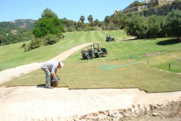 Course improvements have started