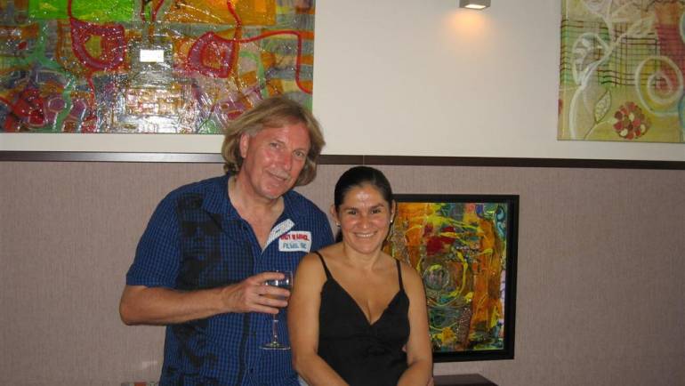 Enar Cruz and Lothar Cames Art Exhibition