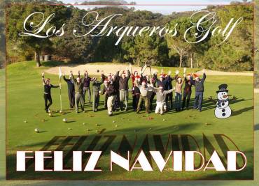 How we did our golf Christmas card 2012
