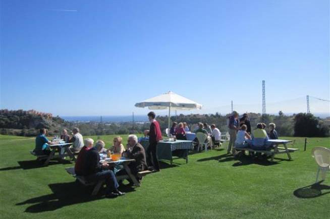 Barbacoa golf en Marbella