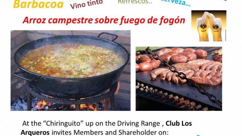 BBQ Members meetup at Los Arqueros Golf