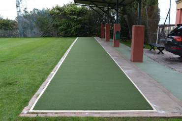 New artificial tee practices in Los Arqueros