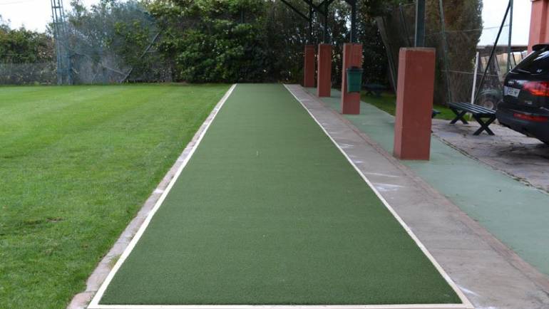 New artificial tee practices in Los Arqueros