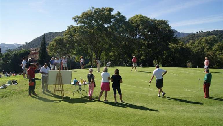 Great members meeting at Los Arqueros Golf