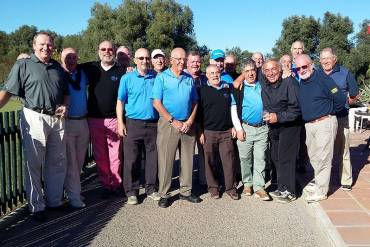 Final de la Liga Senior 2015 en La Cañada Golf