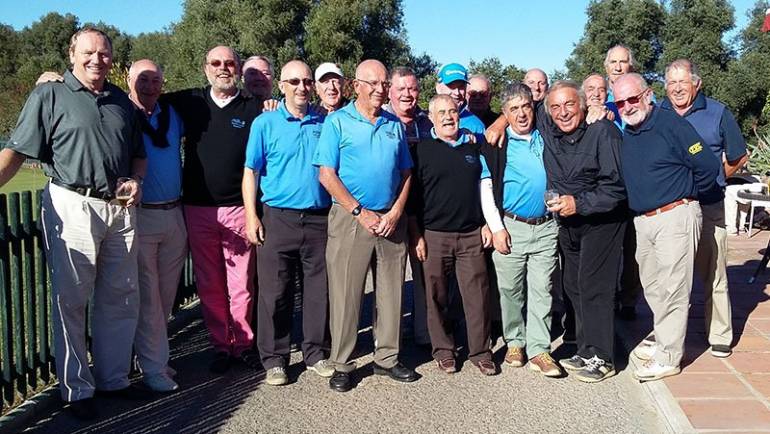 Final de la Liga Senior 2015 en La Cañada Golf