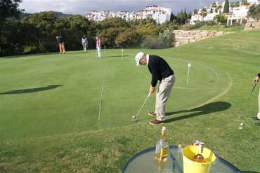 BBQ members at Los Arqueros Golf