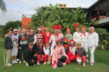 Women Christmas Competition Day at Los Arqueros Golf