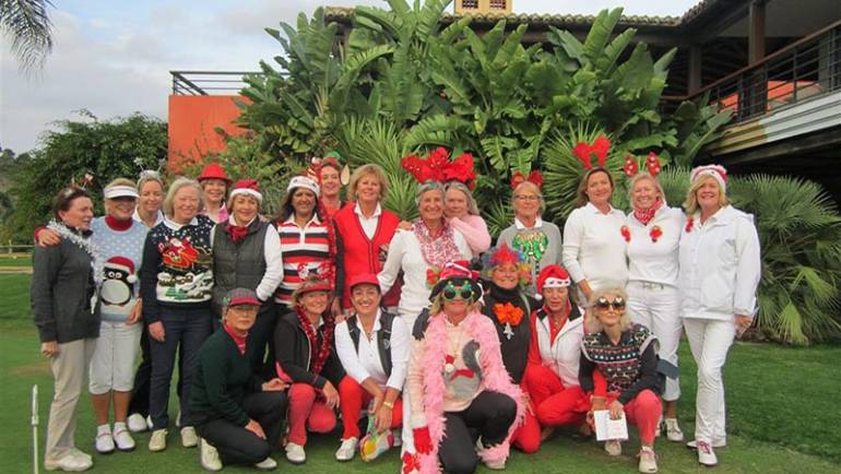 Women Christmas Competition Day at Los Arqueros Golf