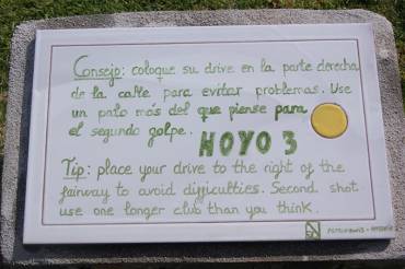 Tips to play the 3rd Hole at Los Arqueros Golf