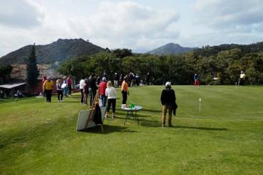 Gran día en la primera barbacoa del año en Los Arqueros Golf