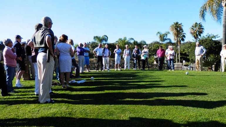 Inauguration of the year at Los Arqueros Golf