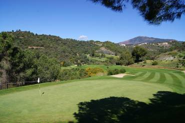 Los Arqueros Golf greens in excellent conditions