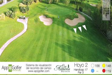 Visite y vea el Hoyo 2 del campo de Los Arqueros Golf en Benahavís cerca de Marbella, España