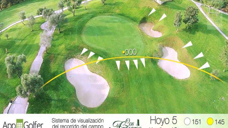 Visit and view the Hole 5 at Los Arqueros Golf Course in Benahavis, next to Marbella, Spain