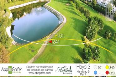 Visit and view the Hole 3 at Los Arqueros Golf Course in Benahavis, next to Marbella, Spain