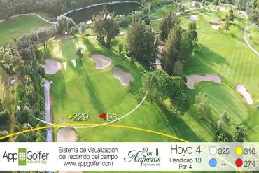 Visite y vea el Hoyo 4 del campo de Los Arqueros Golf en Benahavís cerca de Marbella, España