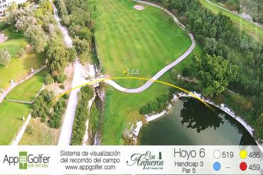 Visit and view the Hole 6 at Los Arqueros Golf Course in Benahavis, next to Marbella, Spain