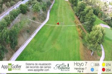 Visite y vea el Hoyo 7 del campo de Los Arqueros Golf en Benahavís cerca de Marbella, España