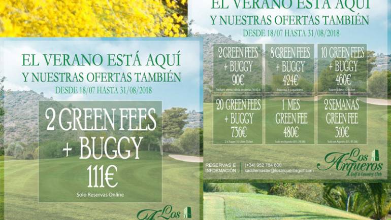 OFERTAS DE GOLF EN VERANO