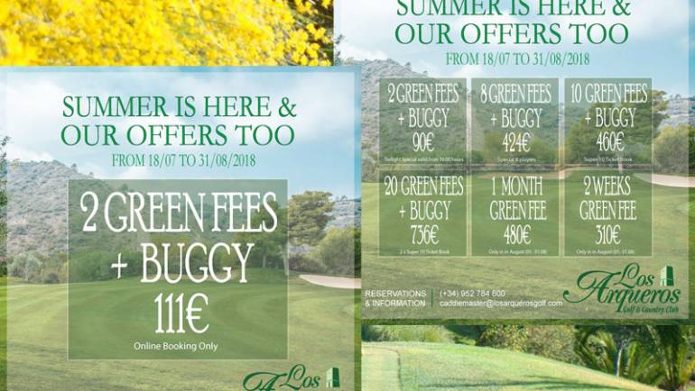 GOLF SUMMER OFFERS