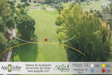 Visit and view the Hole 14 at Los Arqueros Golf Course in Benahavis, next to Marbella, Spain