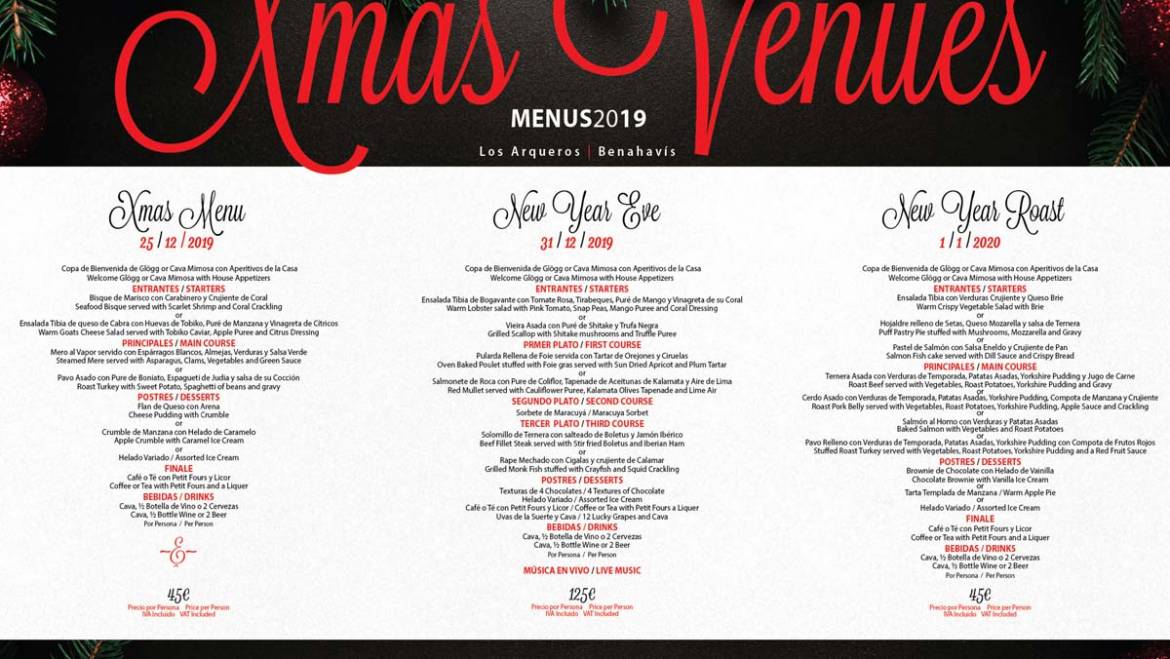 Join our Christmas Venues